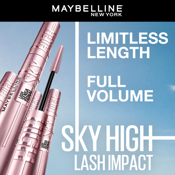 Maybelline - Lash Sensational Sky High Mascara - Very Black - Image 3